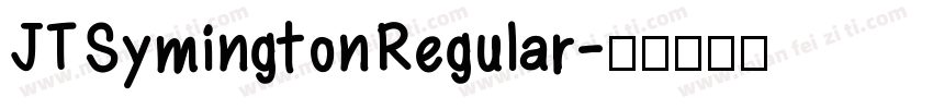 JT Symington Regular字体转换